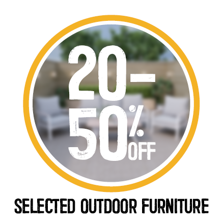 20-50% Off Selected Outdoor Furniture | Shop Now